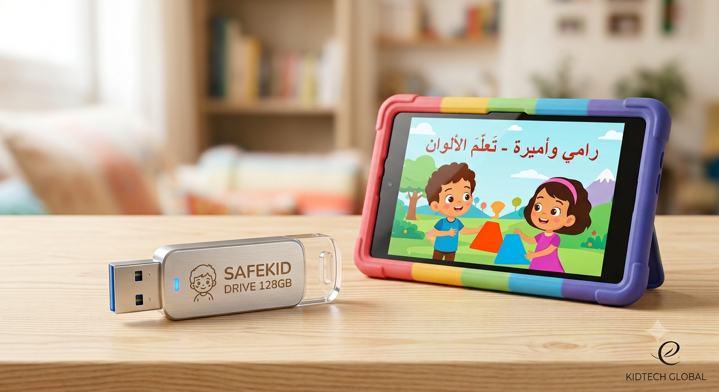 فلاش ديسك تعليمي للأطفال – خلاص من  والهاتف